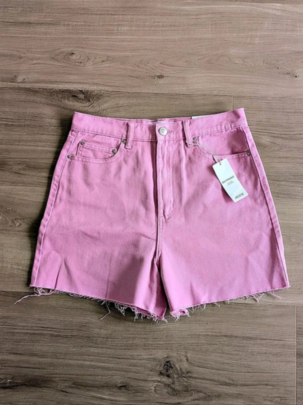 ARDENE High-rise Boyfriend Denim Shorts